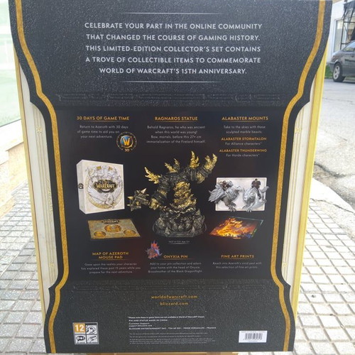 World of Warcraft 15th Anniversary Collector's Edition new for PC