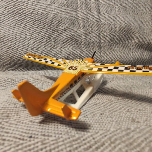 Matchbox Cessna Caravan taxi island airplane used, 10 cm
