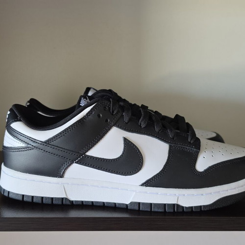 Nike Dunk Low Retro shoes new, black, size 45.5