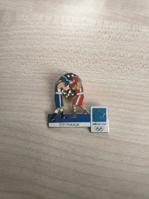 Olympic Pin Athens 2004 Boxing like new