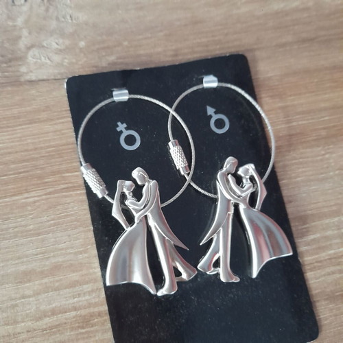 Keychain couple new, in box with wear