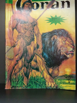 Conan the Barbarian comic issue 137 used, red pen mark on cover