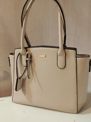 Women's shoulder bag new, beige