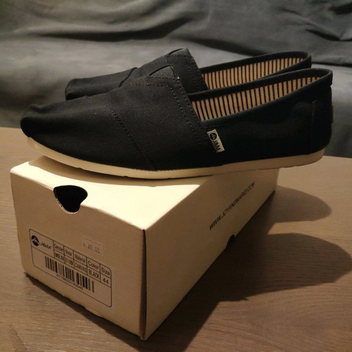 Espadrilles J&M black like new, size 44