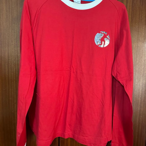 Nike long-sleeve T-shirt like new, red, size XL