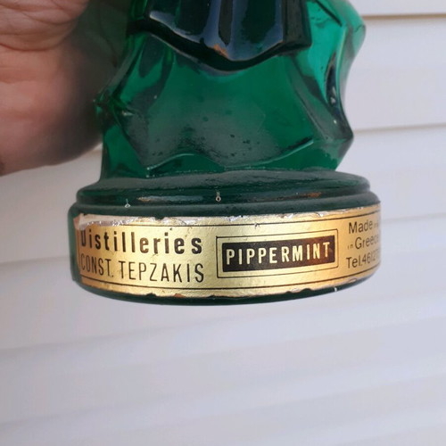 Terzakis Distillery Sealed Peppermint Liqueur Bottle like new