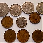  Παλιά Γερμανικά νομίσματα - Μάρκα