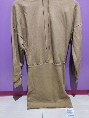 ASOS dress with hood new, beige camel