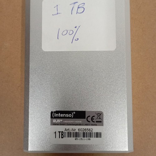 Intenso mobile data travel hard drive 2.5" 1TB