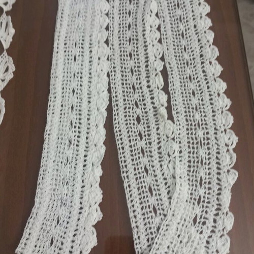 Lace for pillowcases new, set of 4 pairs
