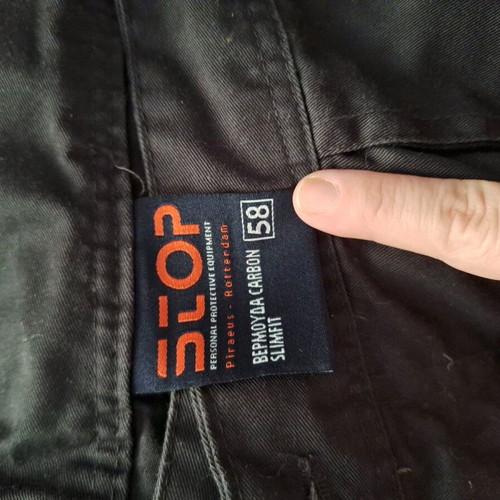 Stop work bermuda shorts new, black, size n58
