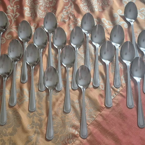 Soup spoons new, set of 24 pieces