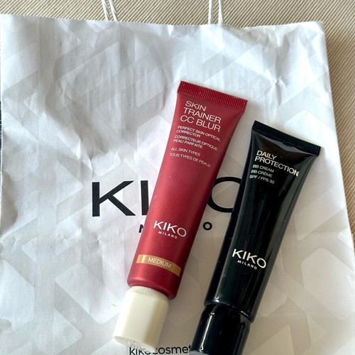 Kiko Milano set primer and bb cream 30ml used