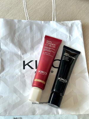 Kiko Milano set primer and bb cream 30ml used