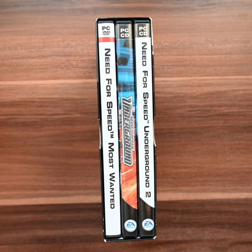Need for Speed Collector's Series PC game with Underground, Underground 2, Most Wanted