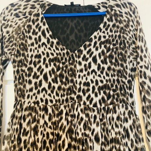 Pepe Jeans leopard dress small like new
