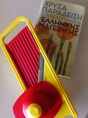 Vegetable cutter with 2 blades and cooking books gift like new