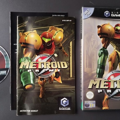 Nintendo GameCube παιχνίδι Metroid Prime μεταχειρισμένο, λειτουργεί κανονικά
