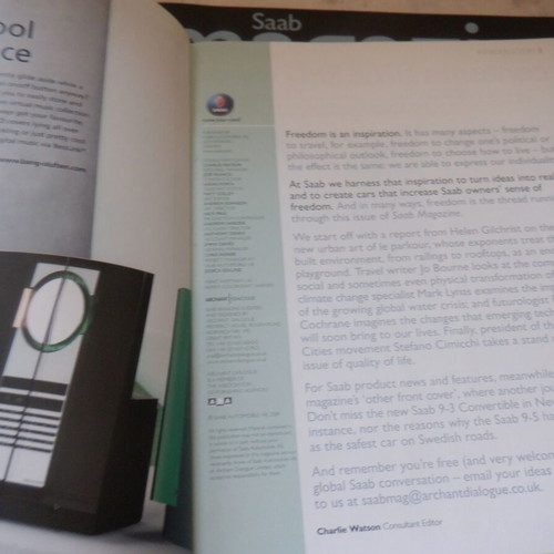 Saab Magazine official issues, set of 2, Greek