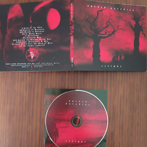 Opened Paradise Eclipse CD used, gothic metal