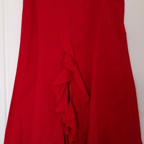 Raxevsky red maxi skirt new, size L