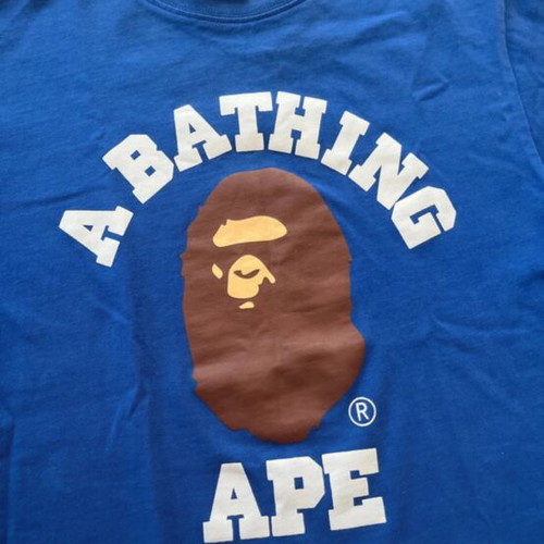 Aape By A Bathing Ape® T-shirt, blue and brown, size M