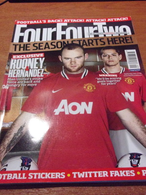 Four Four Two September 2011 Man Utd Special like new