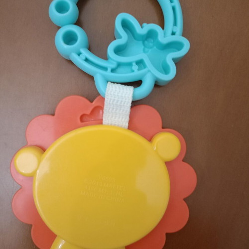 Fisher-Price Mattel Lion Mirror Baby Toy 2013 used