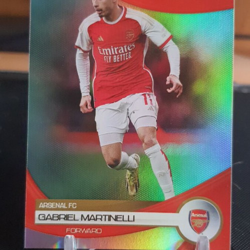 Topps Arsenal Team Set 2023-24 Gabriel Martinelli like new
