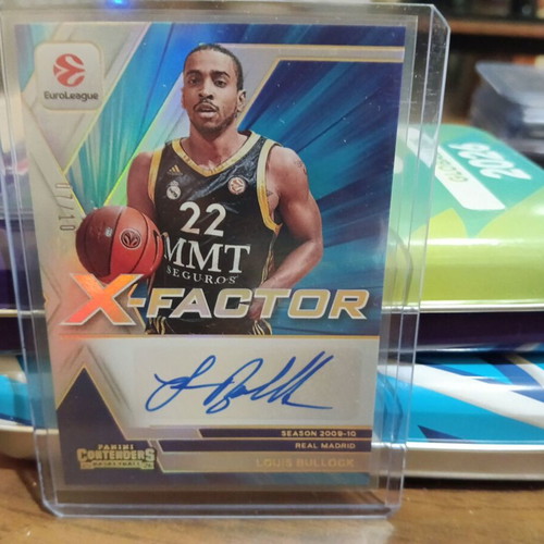 Louis Bullock 07/10 Auto Signed Real Madrid Card like new