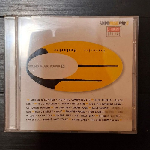 Sound Music Power 6 CD compilation used, rock genre
