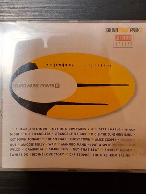 Sound Music Power 6 CD compilation used, rock genre