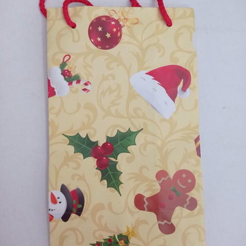 Christmas packaging paper bags new, set of 7