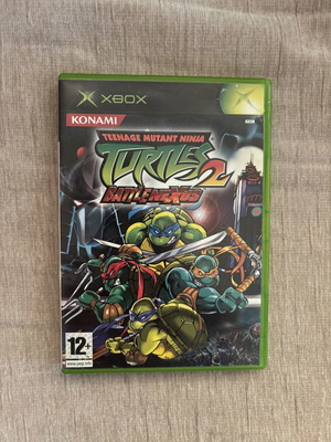 Teenage Mutant Ninja Turtles 2 TMNT Battle Nexus Xbox Original game