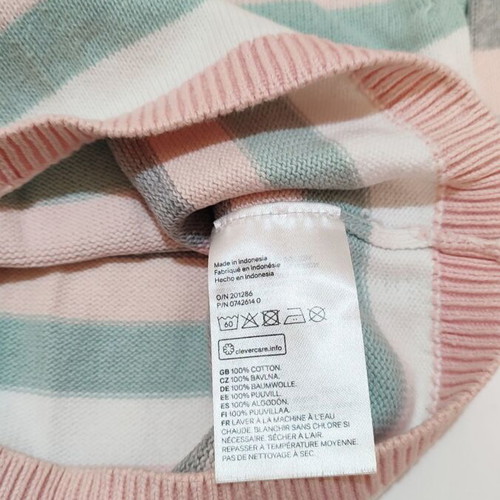 Cotton sweater H&M used, 92 cm, 1.5-2 years