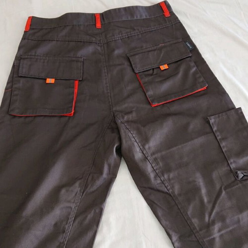Worksite jacket and trousers set new with multiple pockets and reflective details