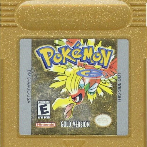 Pokemon Gold Version Game Boy Color new, game only repro PAL