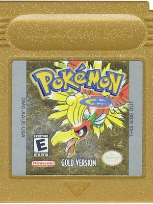 Pokemon Gold Version Game Boy Color new, game only repro PAL