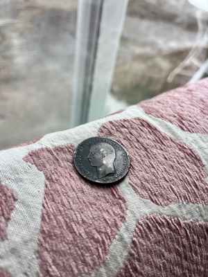 10 Lepta Coin 1879 used, rare