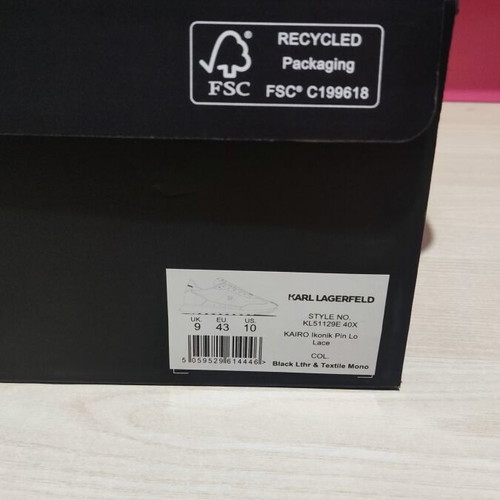 Karl Lagerfeld Kairo sneakers size 43 new, black