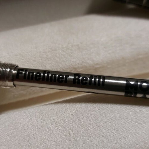 Mont Blanc Star Walker fineliner roller pen platinum new