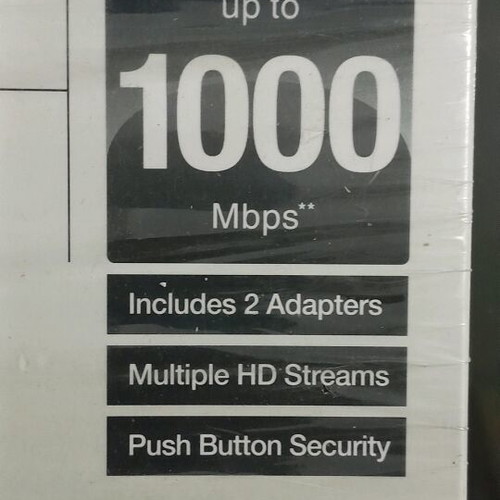 Belkin Gigabit Powerline HD Starter Kit like new