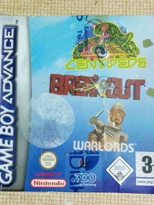 Breakout/Centipede/Warlords παιχνίδι Game Boy Advance καινούργιο