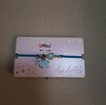 Children's bracelet with unicorn new, blue shades