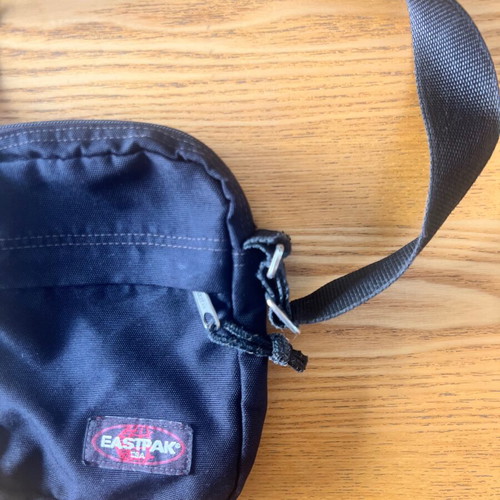 Eastpak Buddy black crossbody bag used, nylon