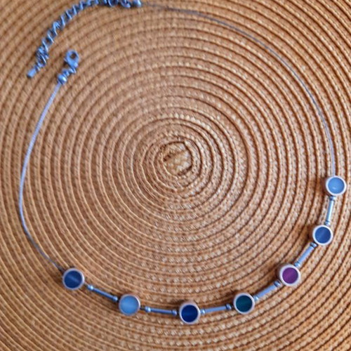 Necklace like new made of non-allergenic metal, handmade from Hydra