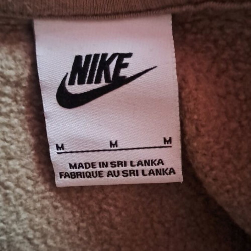 Nike hoodie beige like new, size M