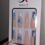 Press On Nails καινούργια, με 2 επιπλέον νύχια