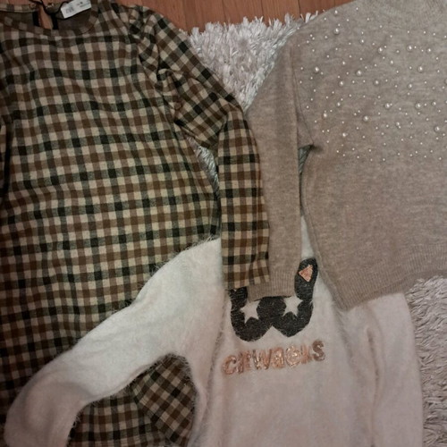 Zara and Miss Evita sweaters and dress like new, sizes 9-10