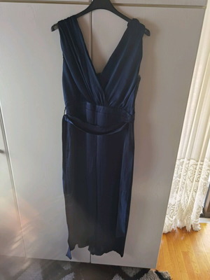 Zara women's jumpsuit used, blue, size L